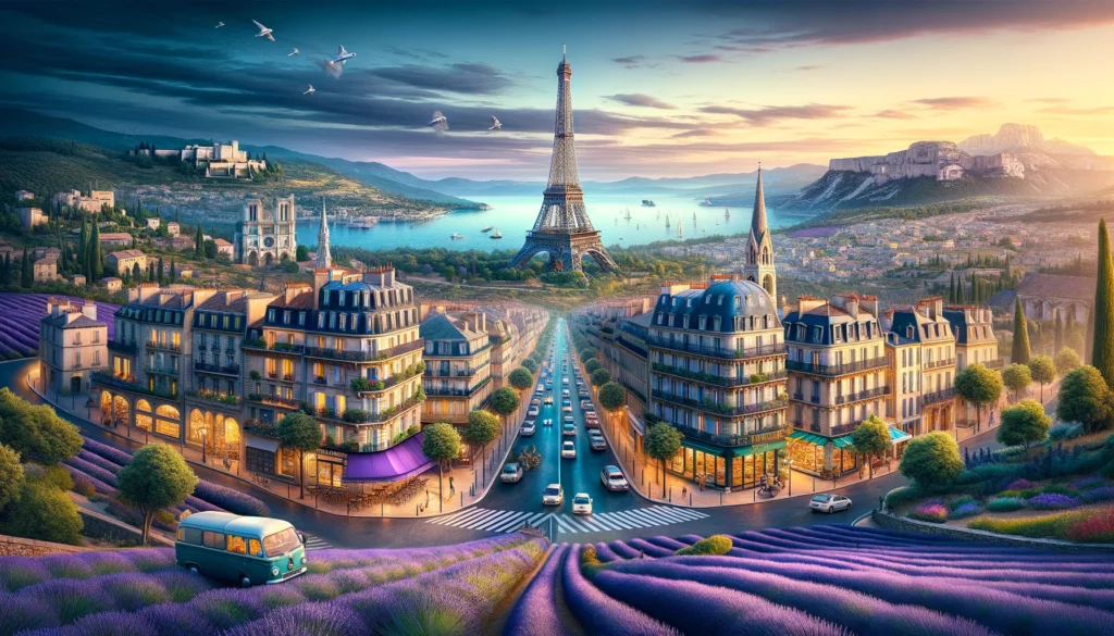 France Illustration - top ten most visited countries in the world