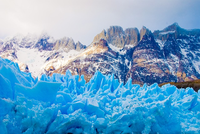 glacier, patagonia, ice