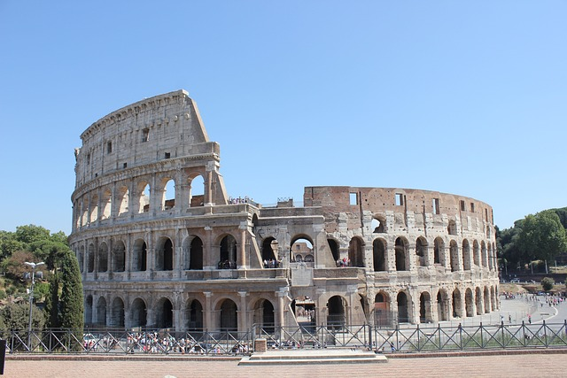 colosseum, rome, architecture